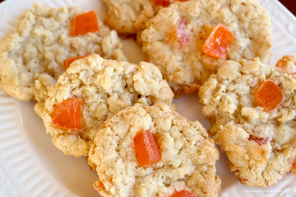 Orange gumdrops, oatmeal and coconut...oh my! These yummy Vintage Gumdrop Cookies are simple to make and sure to become a family favorite!