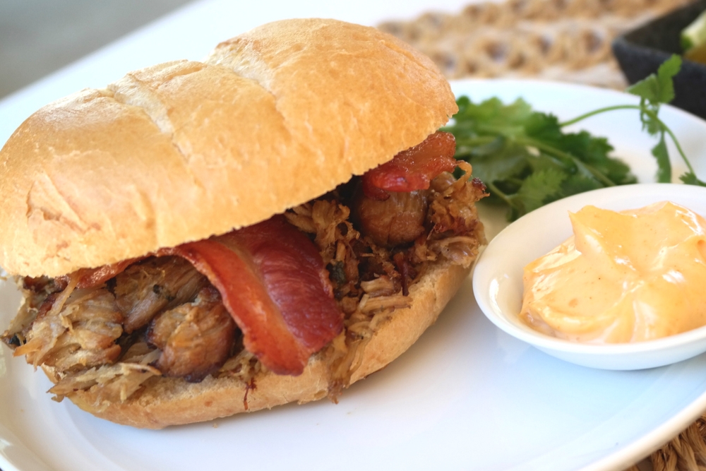 The Ultimate Pork Carnitas Sandwich is bursting with flavor and yummy goodness! If you're looking for a filling and fabulous sandwich, then look no further.