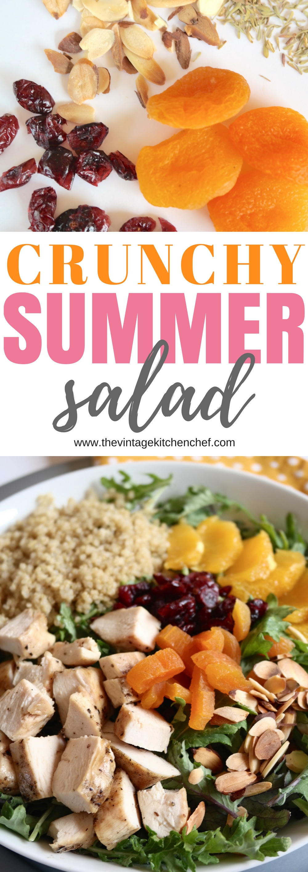 Enjoy plenty of flavors, color, and texture in this delicious and healthy crunchy summer salad. A real treat for the taste buds!
