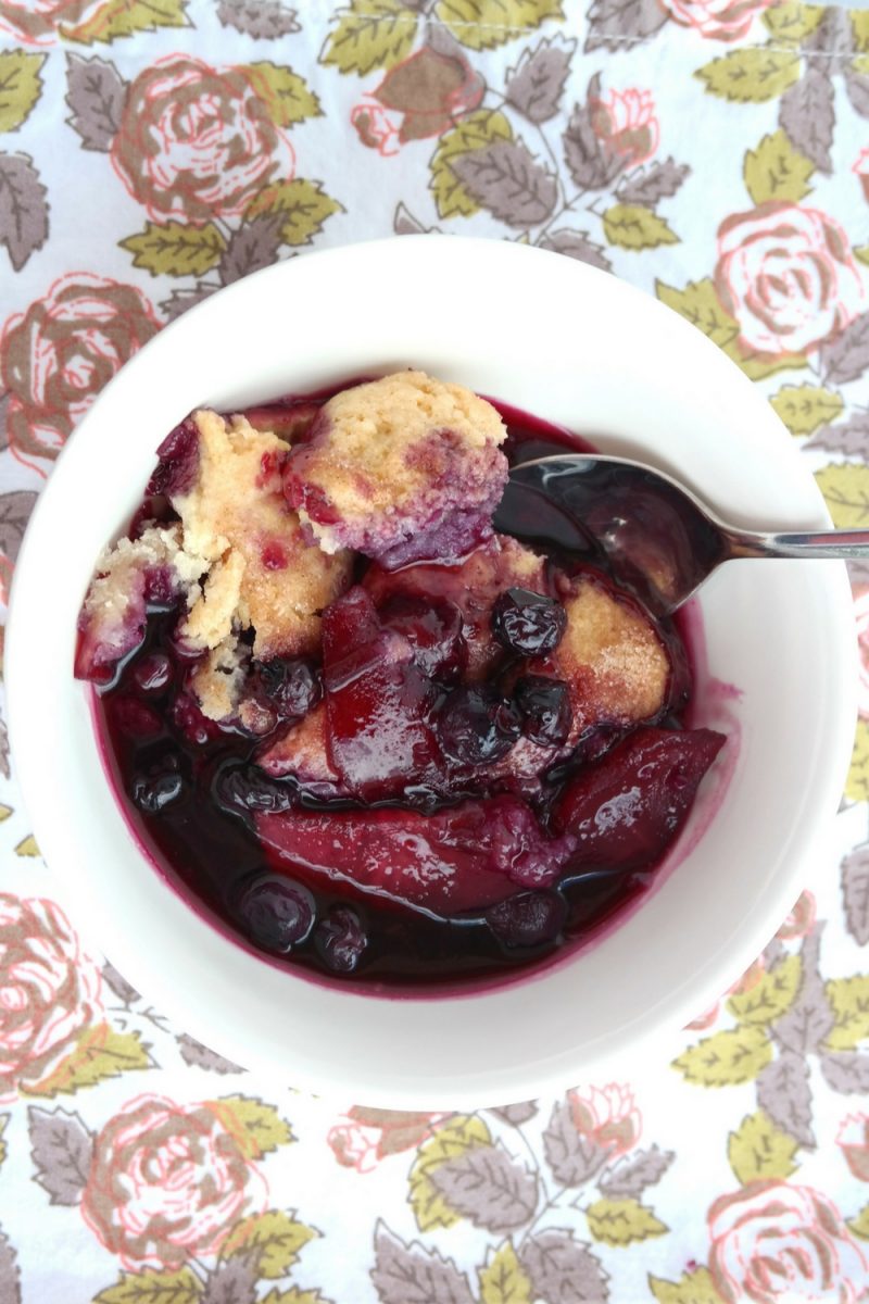cobblerapple blueberry cobblerscone topped cobblerdessertfruit