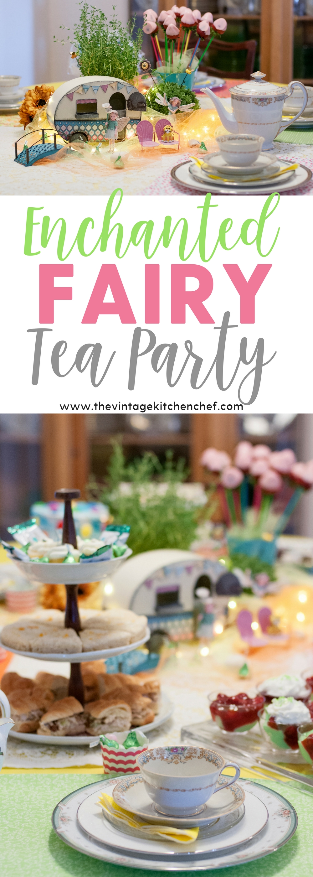 A bit of whimsy and a bit of elegance come together to create this Enchanted Fairy Tea party. What a lovely way to spend an afternoon!