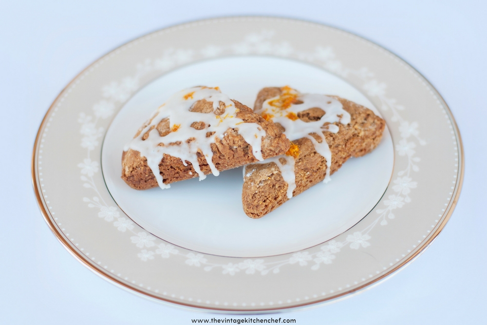 A hint of orange turns an ordinary gingerbread scone into a heavenly treat! These easy but delectable sones are perfect for tea time or breakfast!
